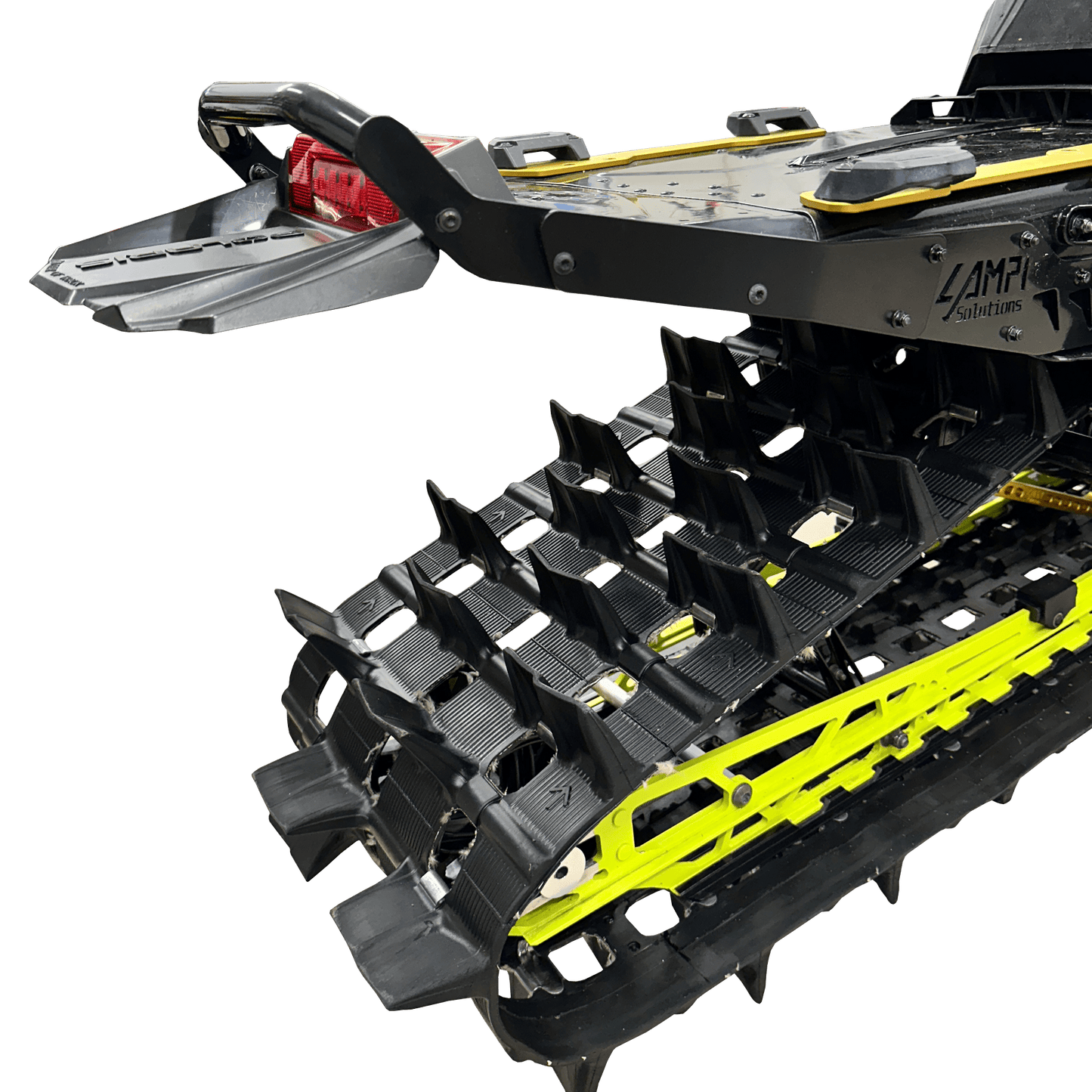 Polaris Matryx RMK Khaos 146" Slash Takapuskurin vahvike, Musta