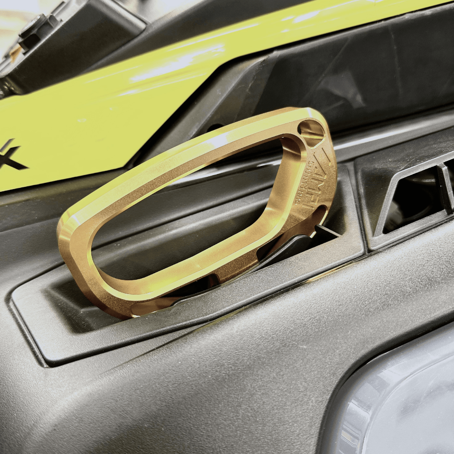 Käynnistinkahva Polaris Axys / Matryx RMK mallit, Vaalea Kulta