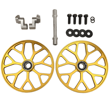Polaris 9" Big Wheel Kit, Guld
