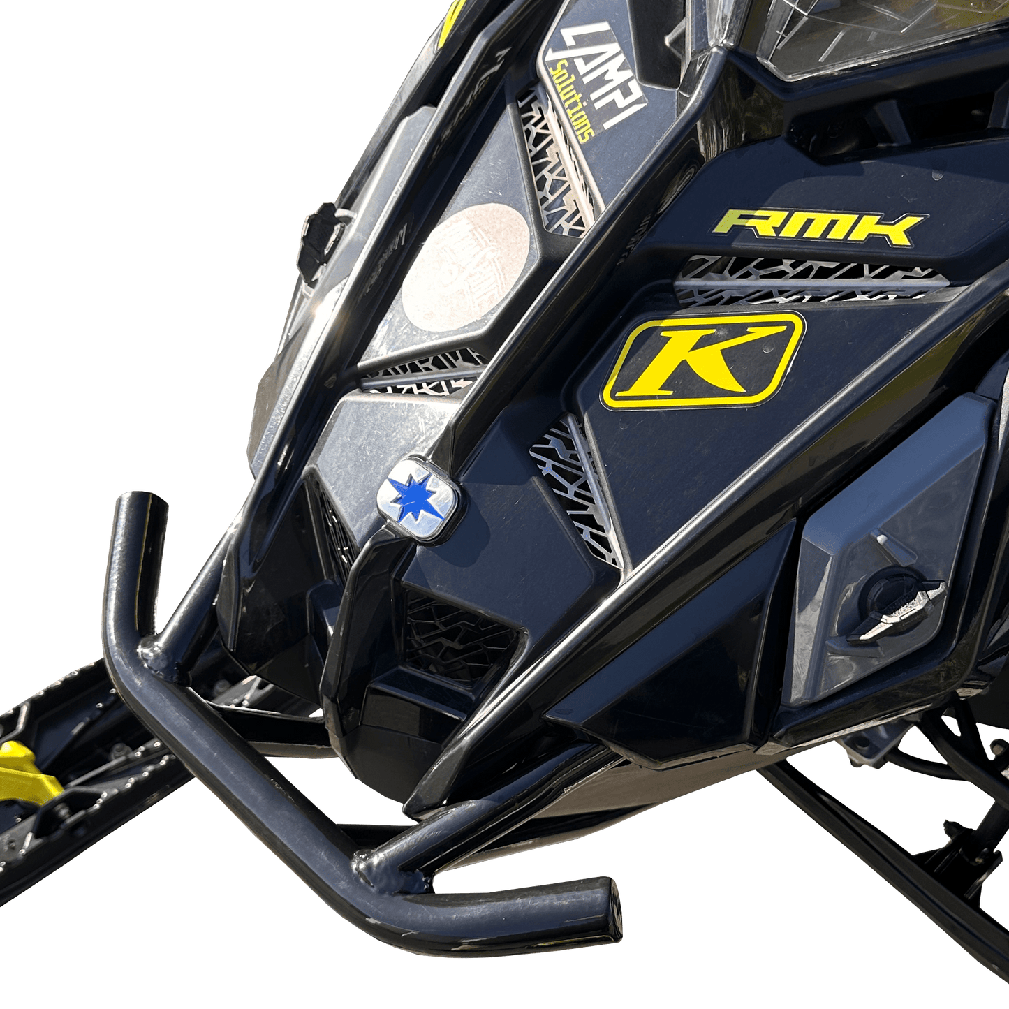 Polaris Axys / Matryx Etupuskuri, Puolikiiltävä musta